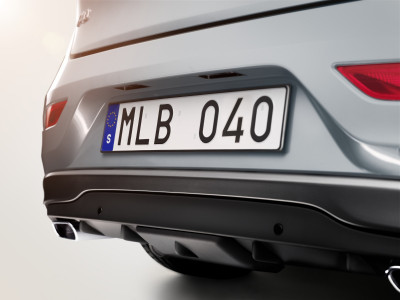 Protective cover detachable towbar, Volvo V40